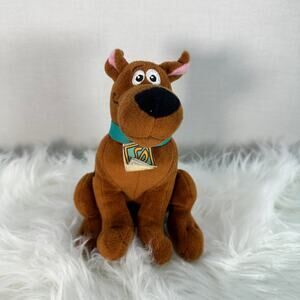 Scooby Doo Scoob Plush 7 Inch Brown Dog Stuffed Animal Tag Wear